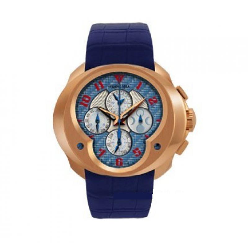 FVa9 18 ct. Pink Gold Franc Vila Chronograph Master Grand Sport Complication
