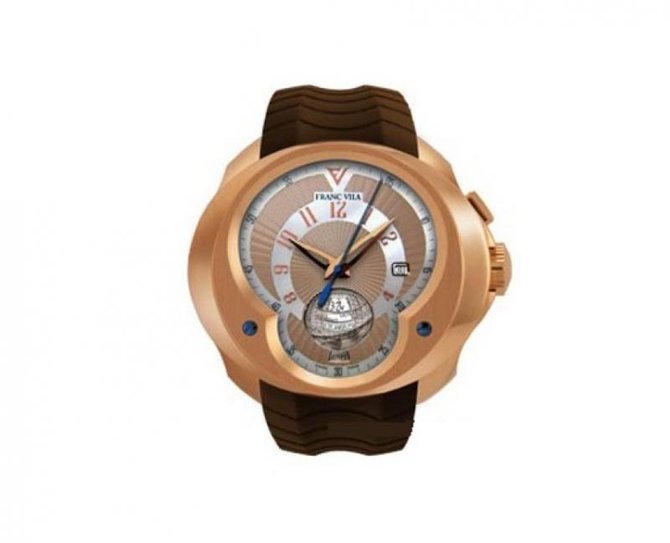 Franc Vila Pink Gold FVa5 Complication Timezone Haute Horlogerie