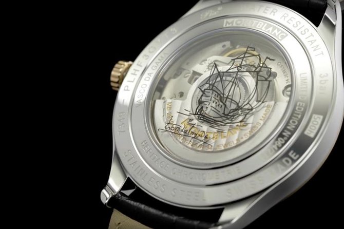 Montblanc Dual Time Vasco da Gama Meisterstuck Heritage Chronométrie Limited Edition 238 - фото 4