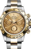 Rolex Daytona 116523 champagne dial Steel and Gold