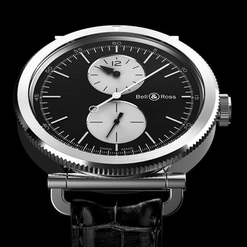 WW2 Regulateur Officer Bell & Ross 47 mm Vintage