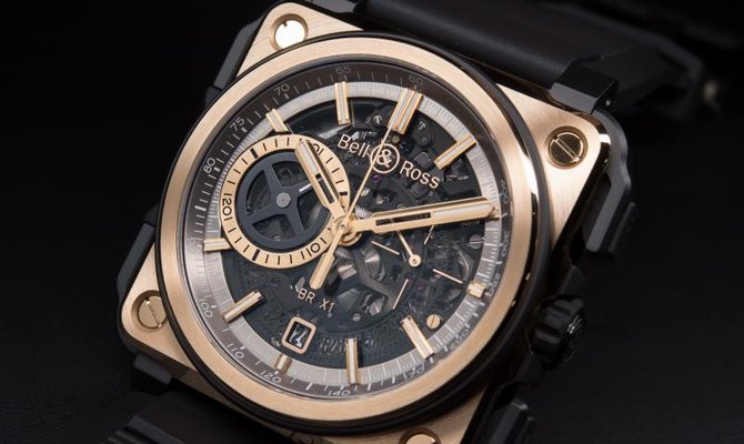Bell & Ross BR-X1 Rose Gold & Ceramic Aviation Limited Edition 99 - фото 2