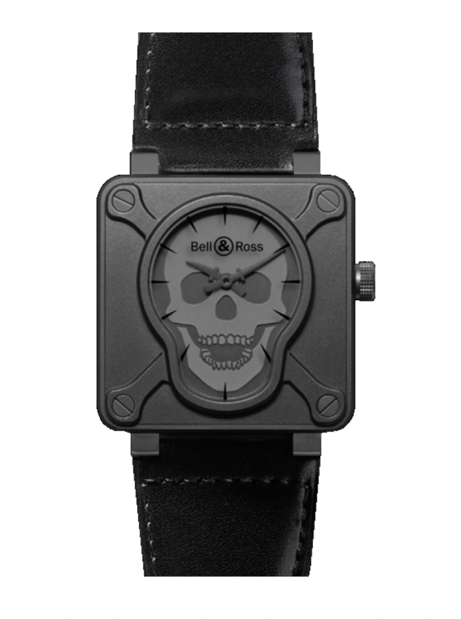Bell & Ross BR 01 Skull Aviation Automatic Mechanical - фото 1