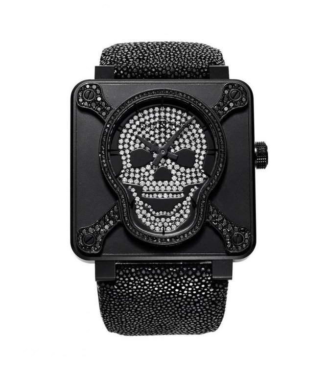 Bell & Ross BR 01 Skull 415 Aviation Automatic Mechanical - фото 1