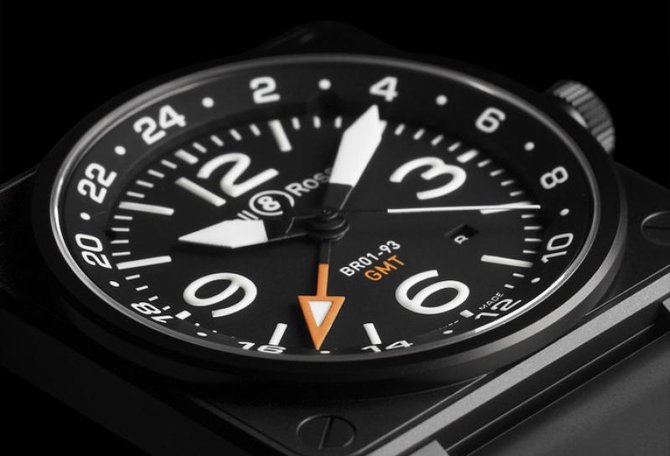 Bell & Ross BR 01-93 GMT 24 H Aviation Mechanical Automatic - фото 3