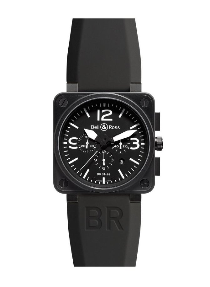 Bell & Ross BR 01-94 Carbon Aviation Chronograph - фото 1