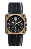 Bell & Ross Aviation BR 01-94 Rose Gold & Carbon Chronograph