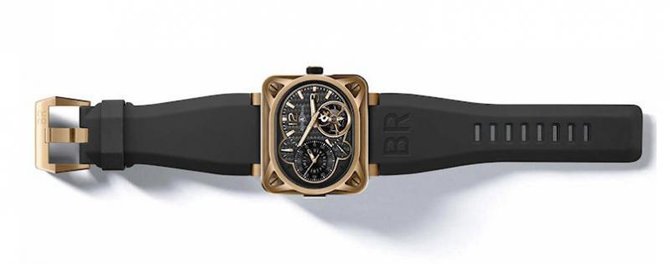 Bell & Ross BR Minuteur Tourbillon Pink Gold Aviation Limited Edition 30 - фото 2