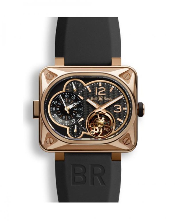 Bell & Ross BR Minuteur Tourbillon Pink Gold Aviation Limited Edition 30 - фото 1