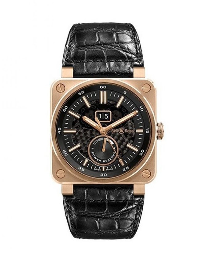 Bell & Ross BR 03-90 Rose Gold Aviation 42 mm - фото 1