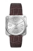 Bell & Ross Aviation BR S Officer Silver Automatic
