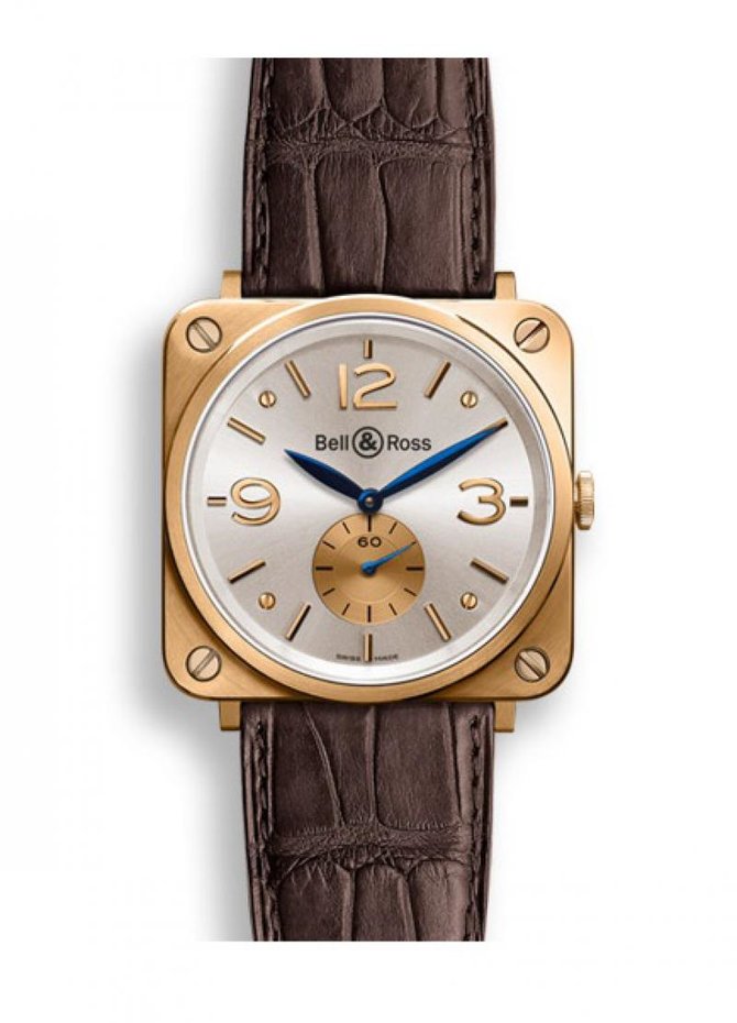 Bell & Ross BR S Pink Gold Aviation Mecanique - фото 1
