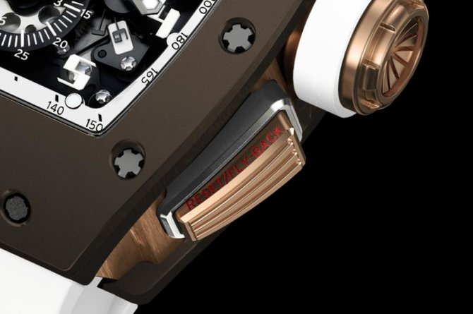 Richard Mille RM 011 Flyback Chronograph Brown Ceramic RM 50 mm - фото 5