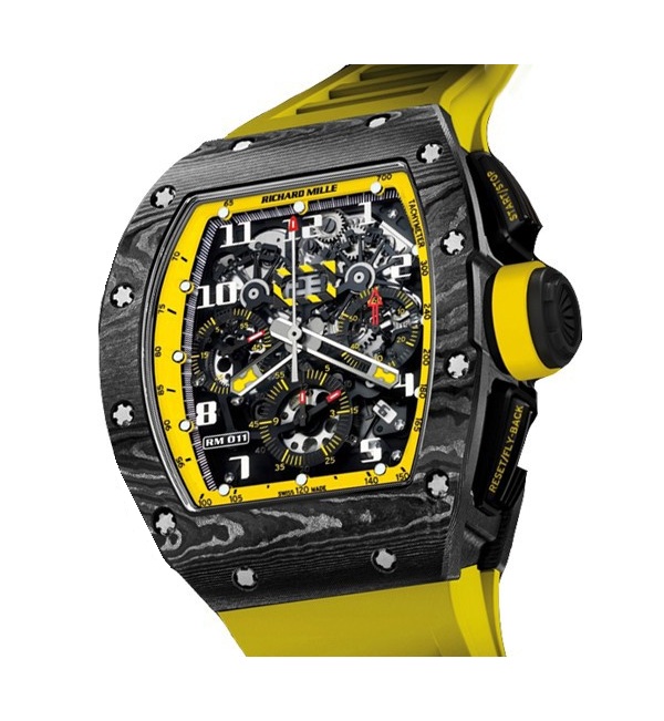 Automatic RM 011 Flyback Chronograph Yellow Storm