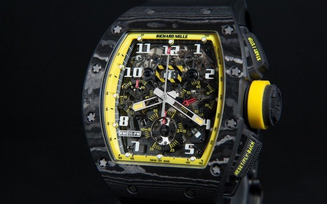 Richard Mille RM 011 Flyback Chronograph Yellow Storm RM Automatic - фото 3