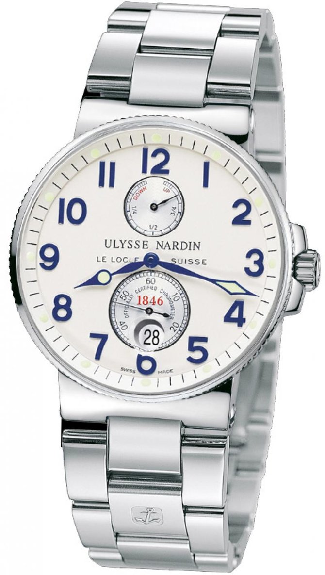Ulysse Nardin 263-66-7 Maxi Marine Chronometer 41mm Steel