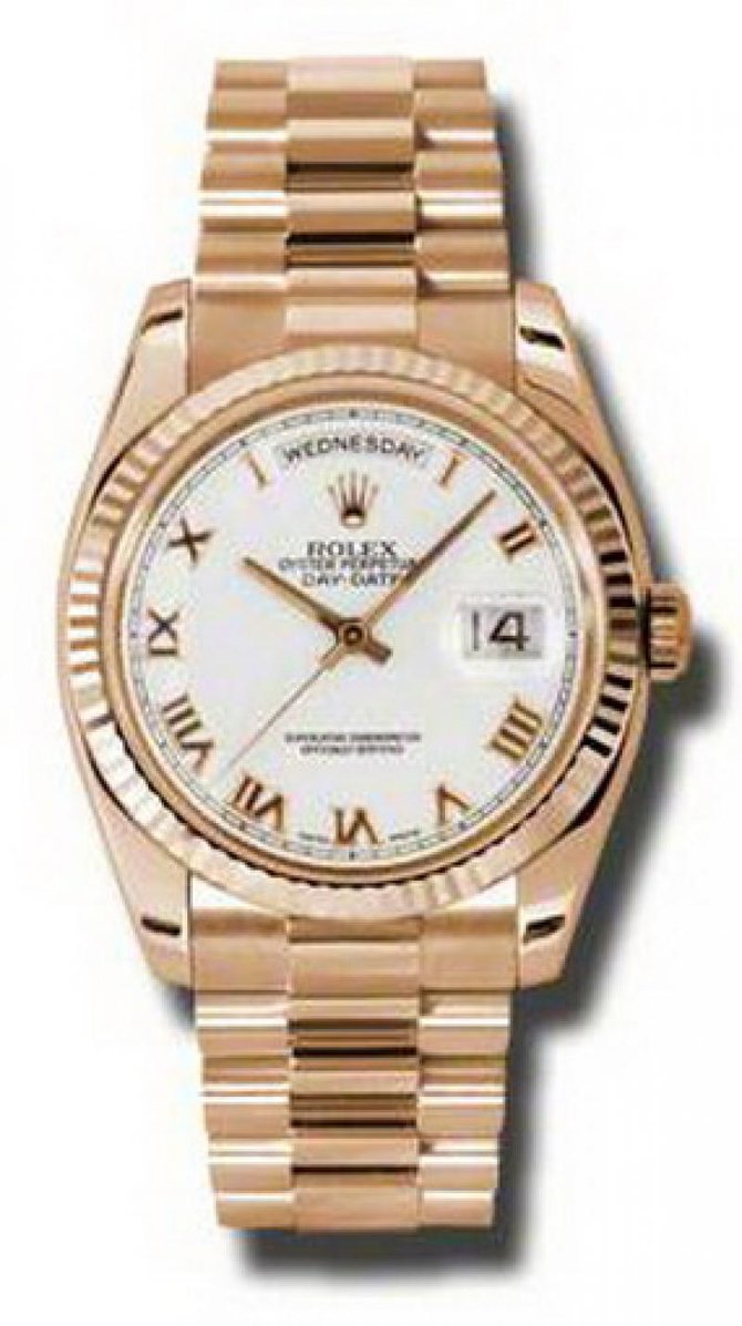 Rolex 118235 wrp Day-Date Everose Gold
