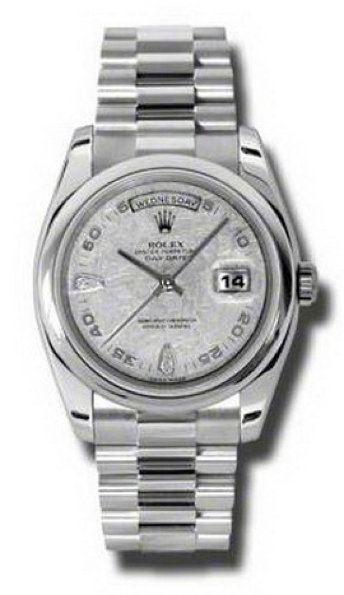 Rolex 118206 mtdp Day-Date Platinum