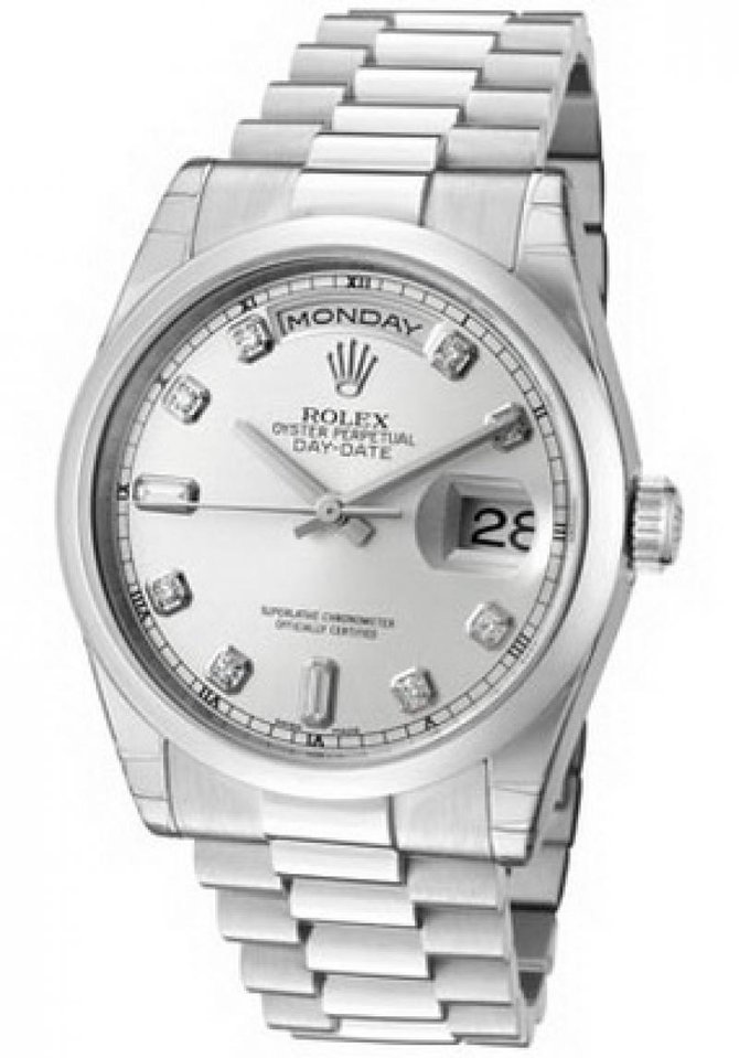 Rolex 118206 sdp Day-Date Platinum