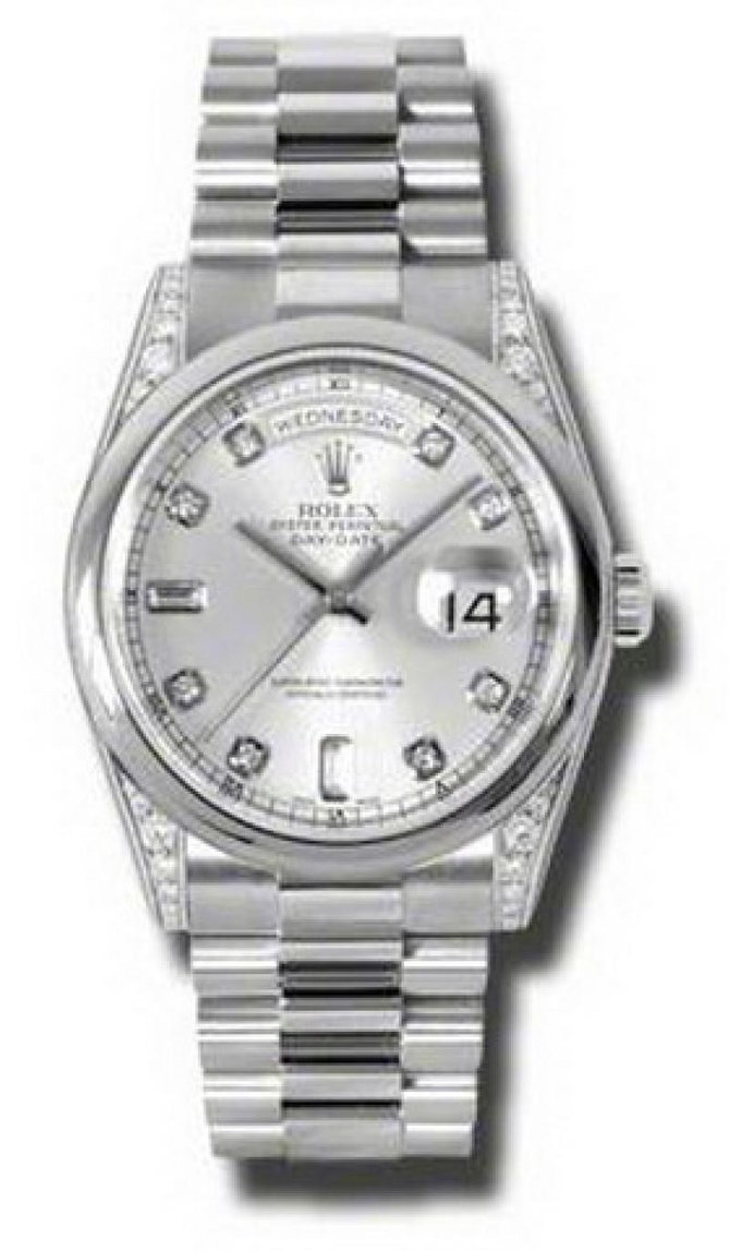 Rolex 118296 sdp Day-Date Platinum