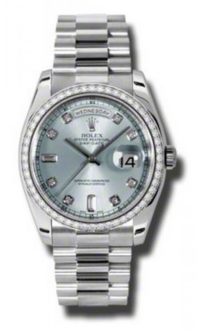 Rolex 118346 gladp Day-Date Platinum