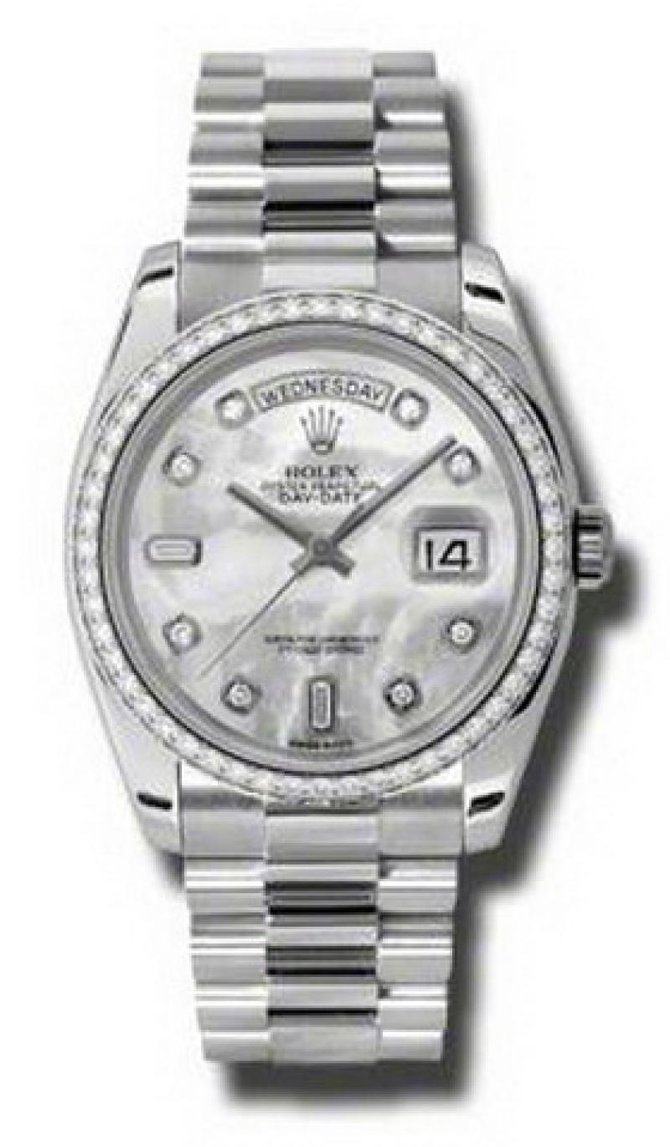 Rolex 118346 mdp Day-Date Platinum