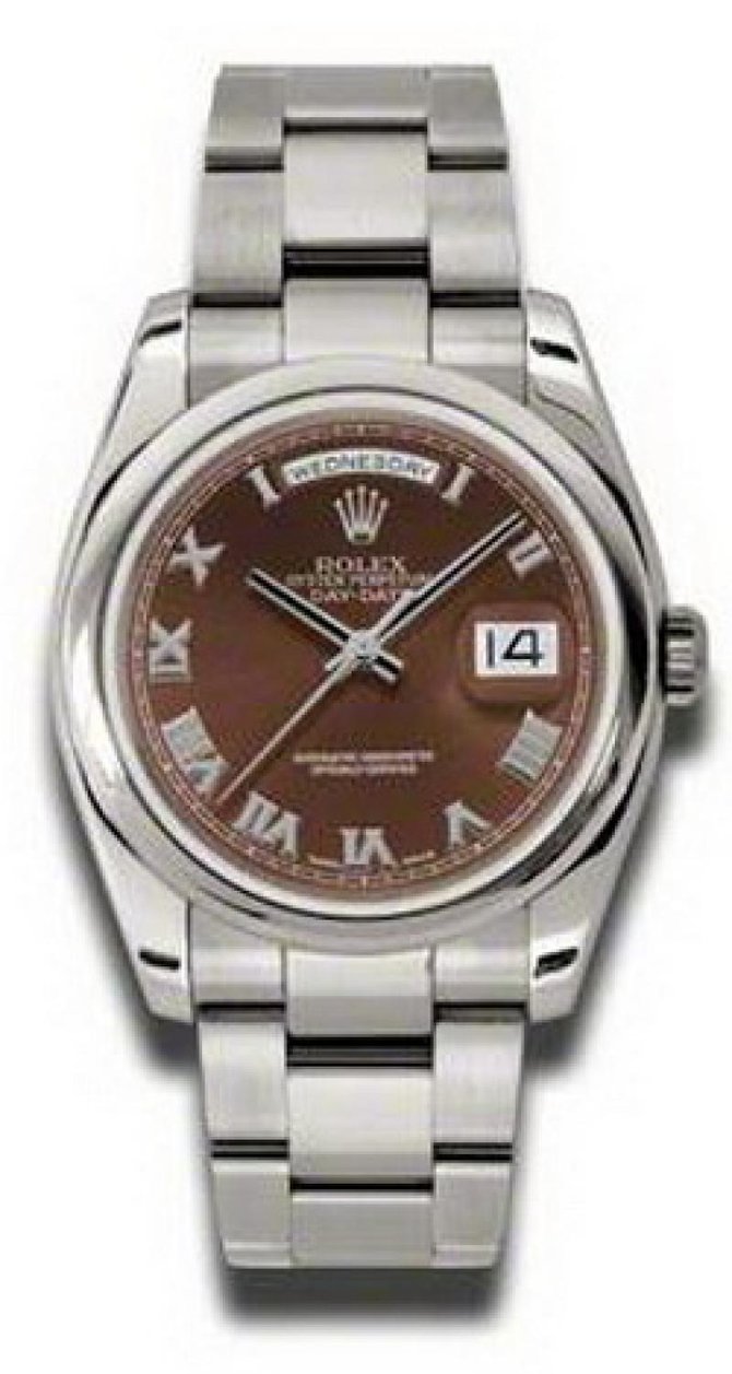 Rolex 118209 hbro Day-Date Platinum