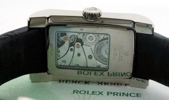 Rolex 5441.9 diamonds Cellini Prince White Gold - фото 4