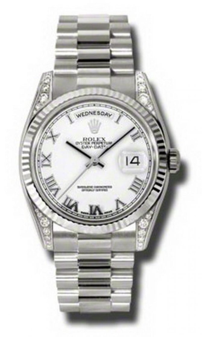Rolex 118339 wrp Day-Date White Gold