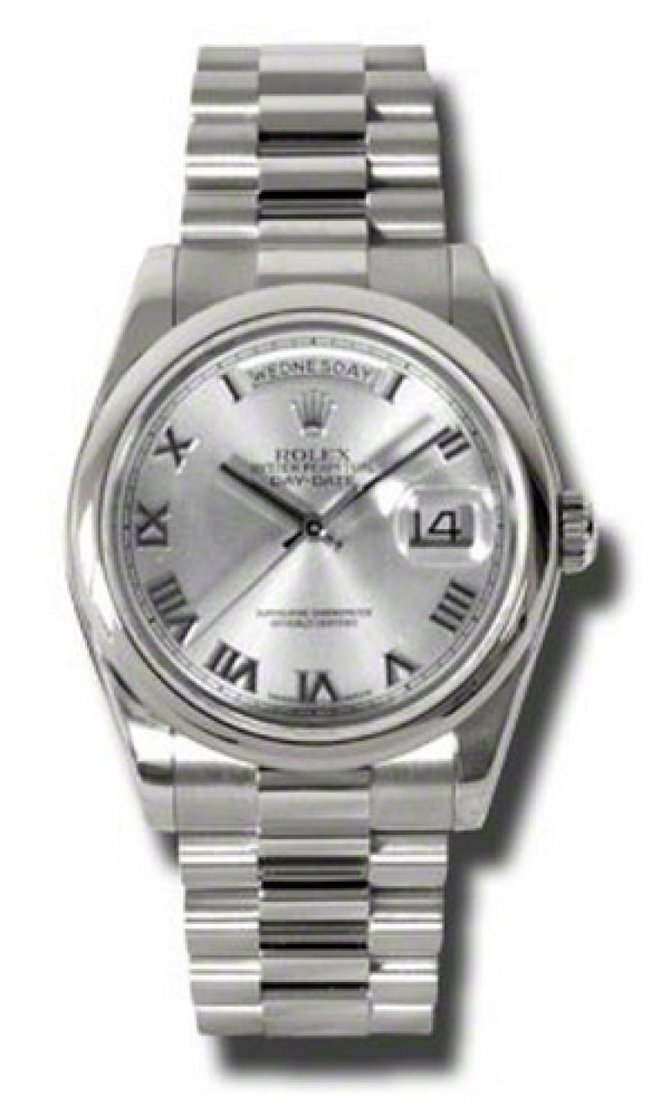 Rolex 118209 rrp Day-Date White Gold