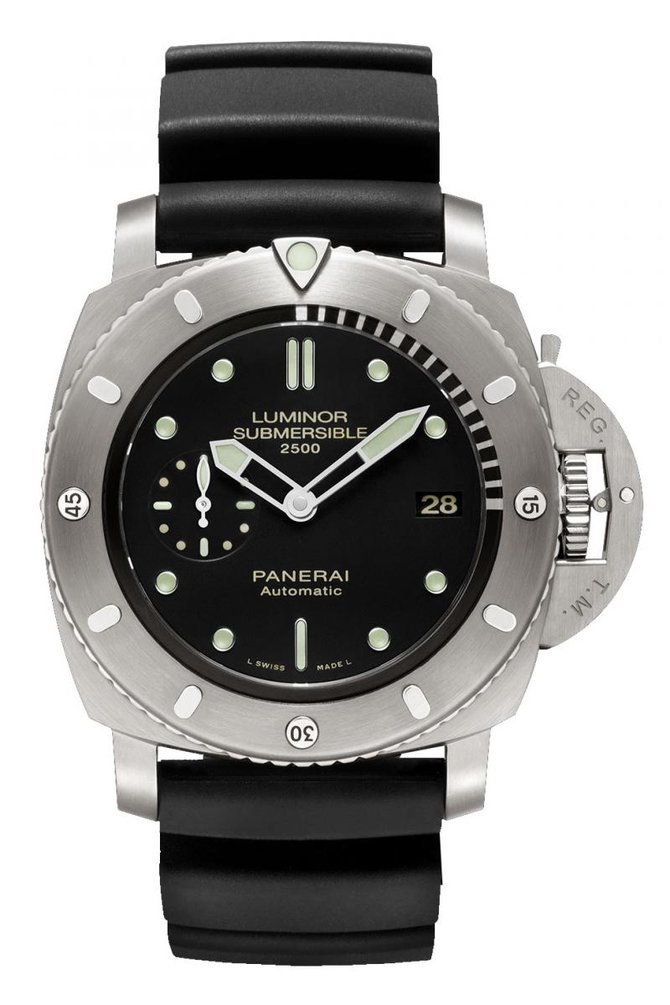 Officine Panerai PAM00364 Special Editions Luminor Submersible 1950 2500m 3 days Automatic Titanio Limited Edition 500 - фото 1