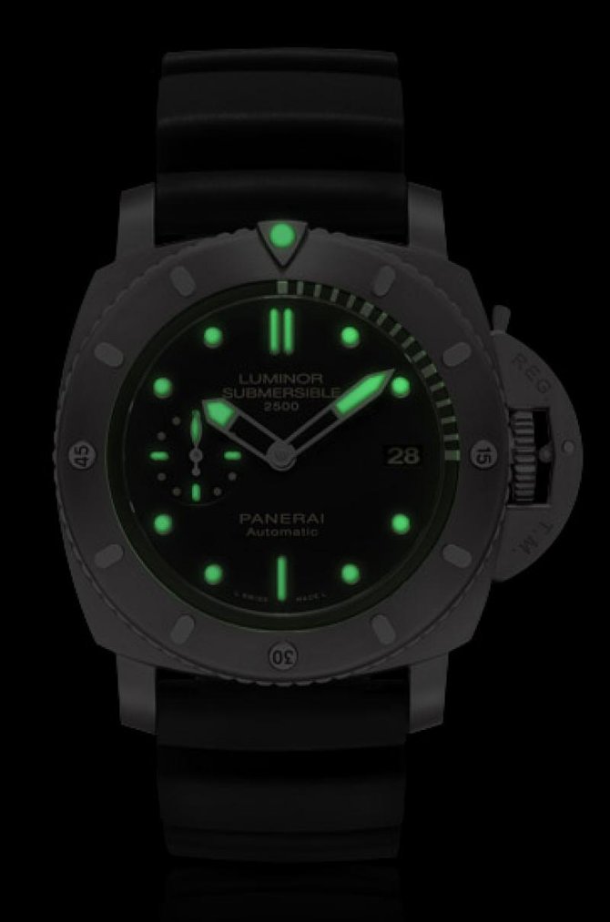 Officine Panerai PAM00364 Special Editions Luminor Submersible 1950 2500m 3 days Automatic Titanio Limited Edition 500 - фото 3