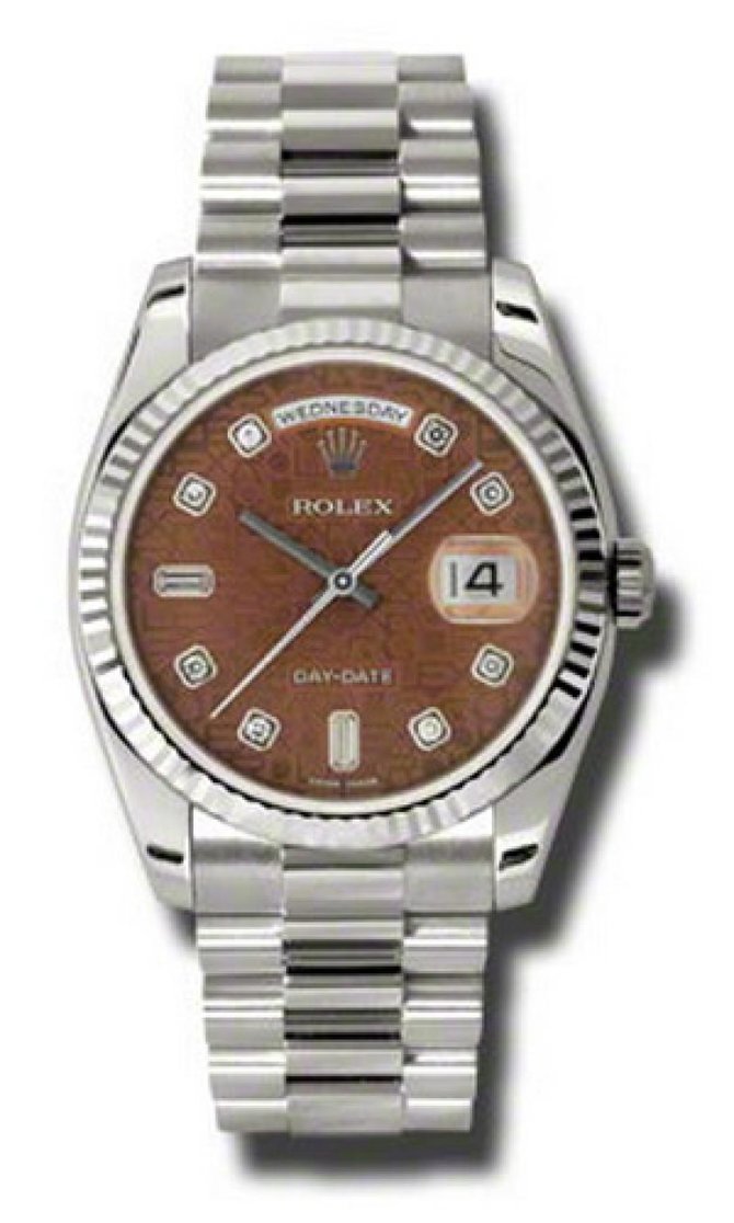 Rolex 118239 hbjdp Day-Date White Gold