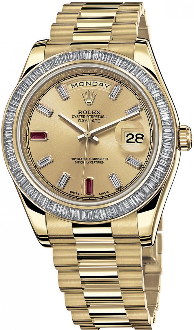 Rolex 218398 BR Day-Date Yellow Gold