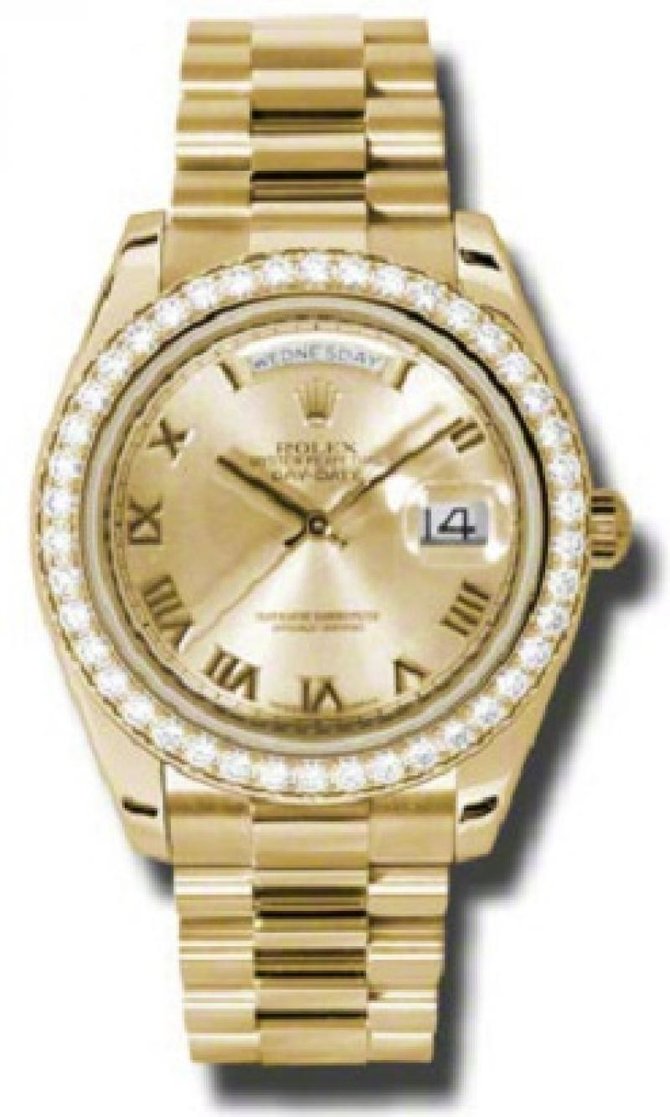 Rolex 218348 chrp Day-Date Yellow Gold