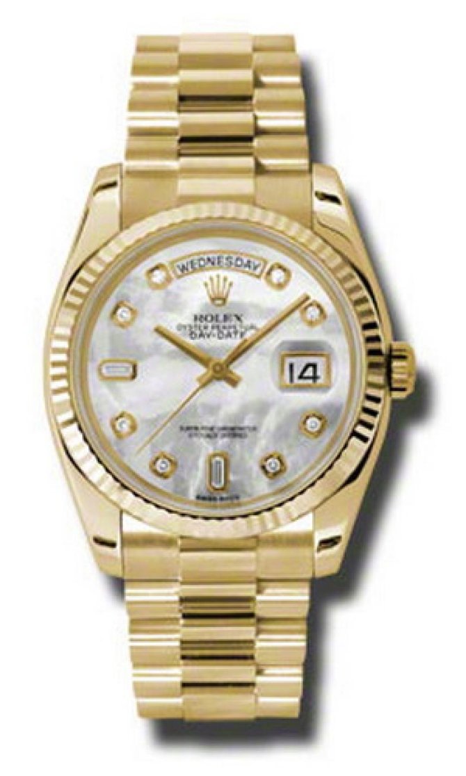Rolex 118238 mdp Day-Date Yellow Gold
