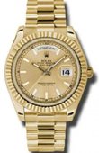 Rolex Day-Date 218238 chip Yellow Gold