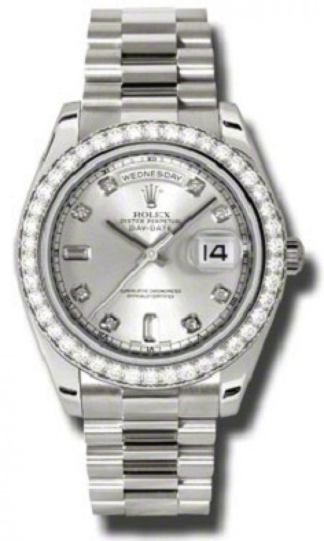 Rolex 218349 sdp Day-Date White Gold
