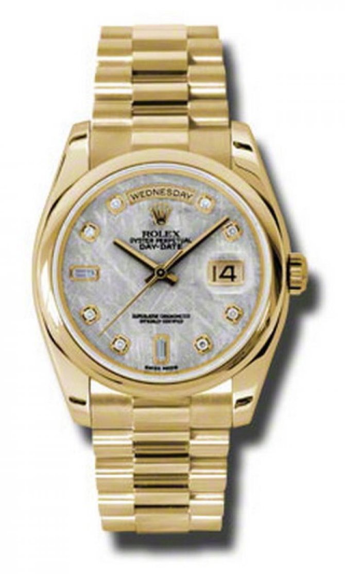 Rolex 118208 mtdp Day-Date Yellow Gold - фото 1