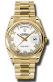 Rolex Day-Date 118208 wrp Yellow Gold