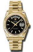Rolex Day-Date 118238 bksp Yellow Gold