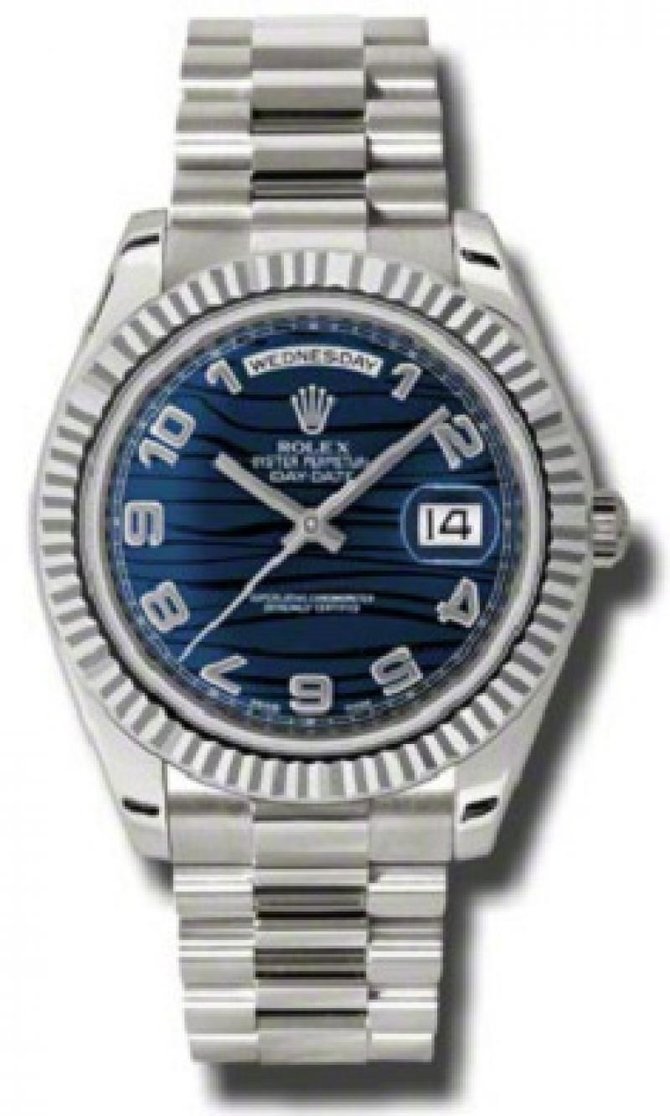 Rolex 218239 blwap Day-Date White Gold - фото 1
