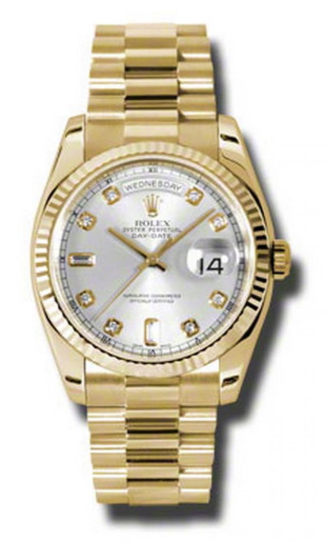 Rolex 118238 sdp Day-Date Yellow Gold - фото 1