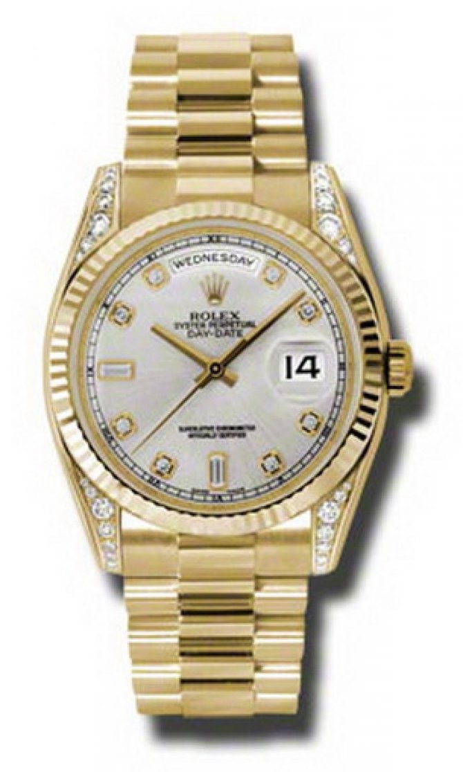 Rolex 118338 sdp Day-Date Yellow Gold - фото 1