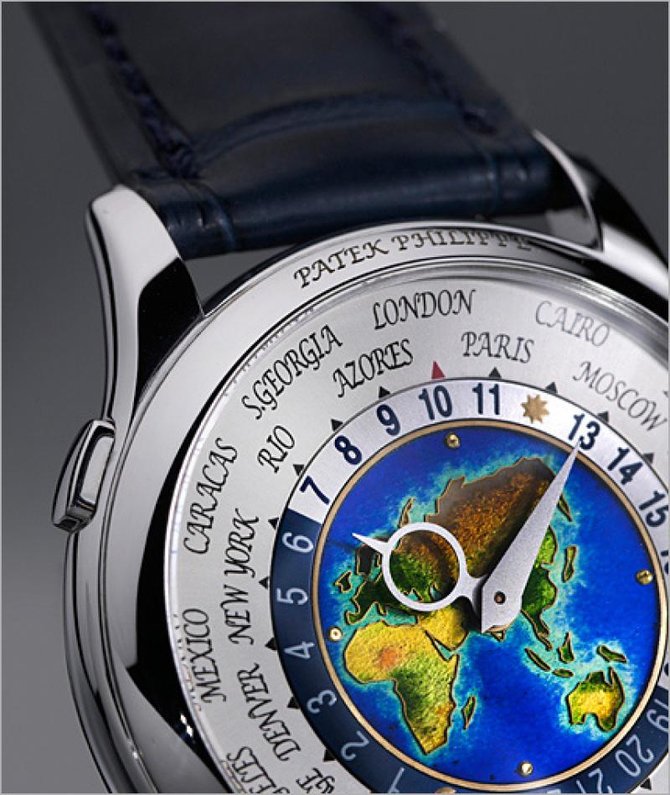 Patek Philippe 5131G Complications World Time - фото 5
