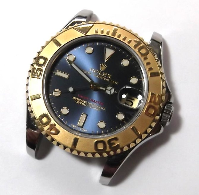 Rolex 168623 Blue Yacht Master II Yacht-Master 35mm Steel and Yellow Gold - фото 2