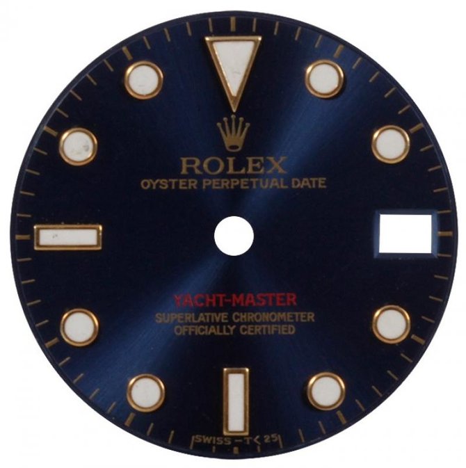 Rolex 168623 Blue Yacht Master II Yacht-Master 35mm Steel and Yellow Gold - фото 5