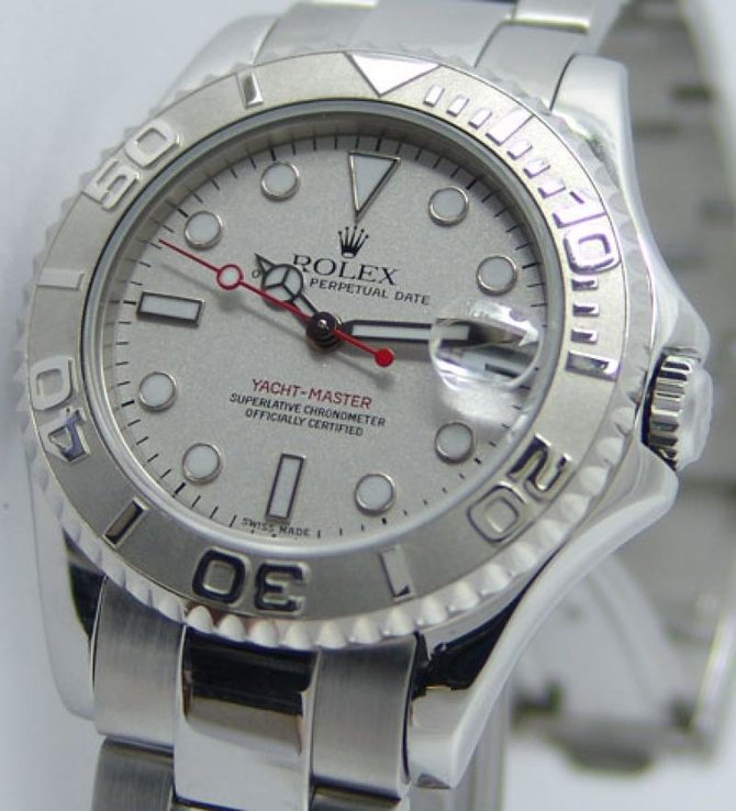 Rolex 168622 Yacht Master II Yacht-Master 35mm Platinum and Steel - фото 3