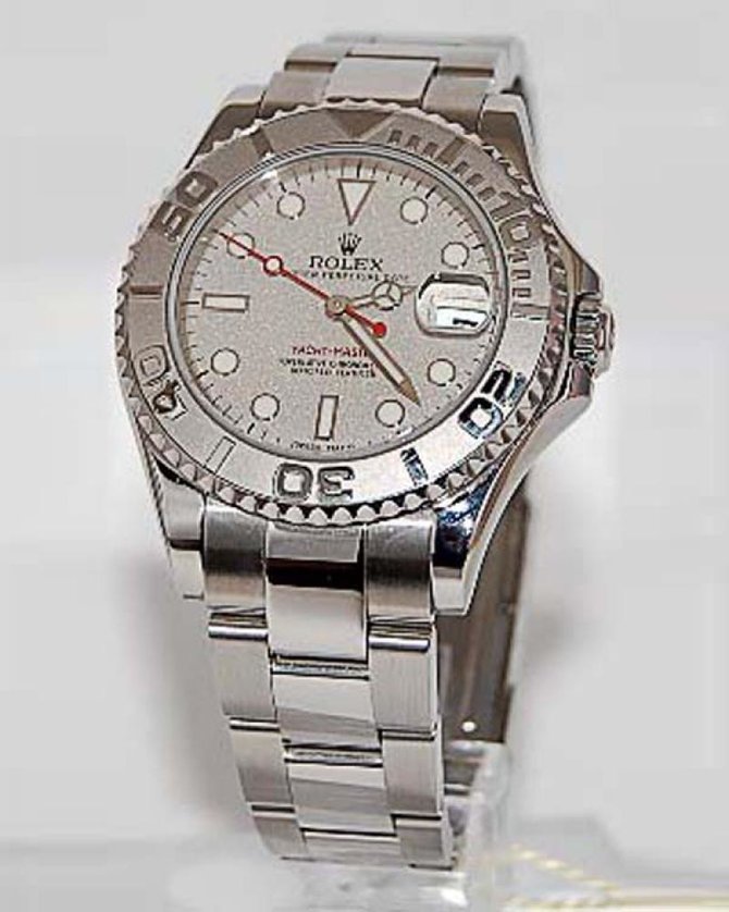 Rolex 168622 Yacht Master II Yacht-Master 35mm Platinum and Steel - фото 7