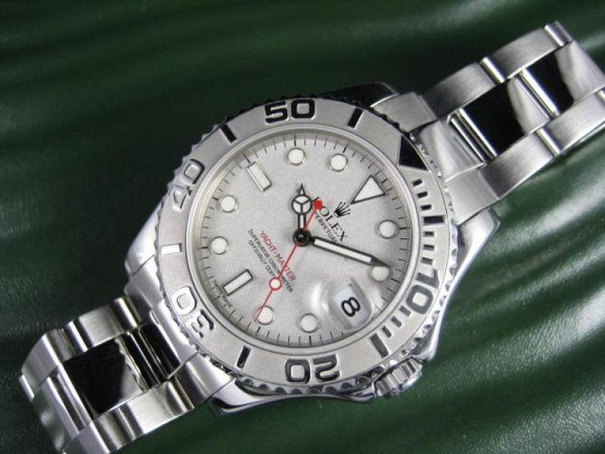 Rolex 168622 Yacht Master II Yacht-Master 35mm Platinum and Steel - фото 5